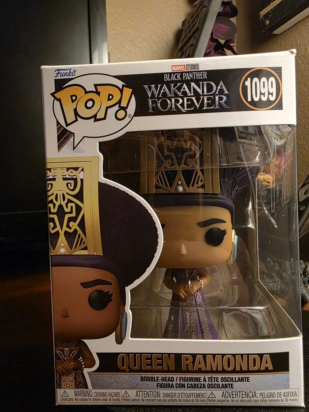Marvel Funko Pop! Queen Ramonda - Purple and Gold